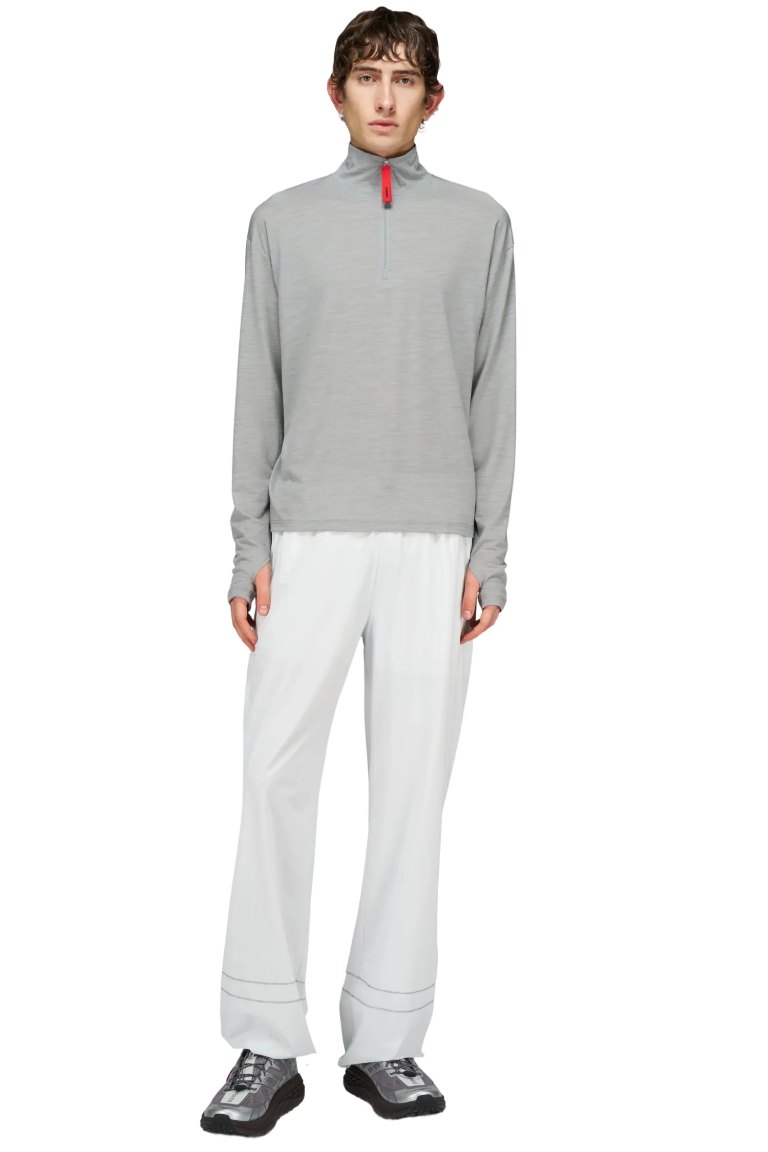 Zip Up Wool Layer - Image 2