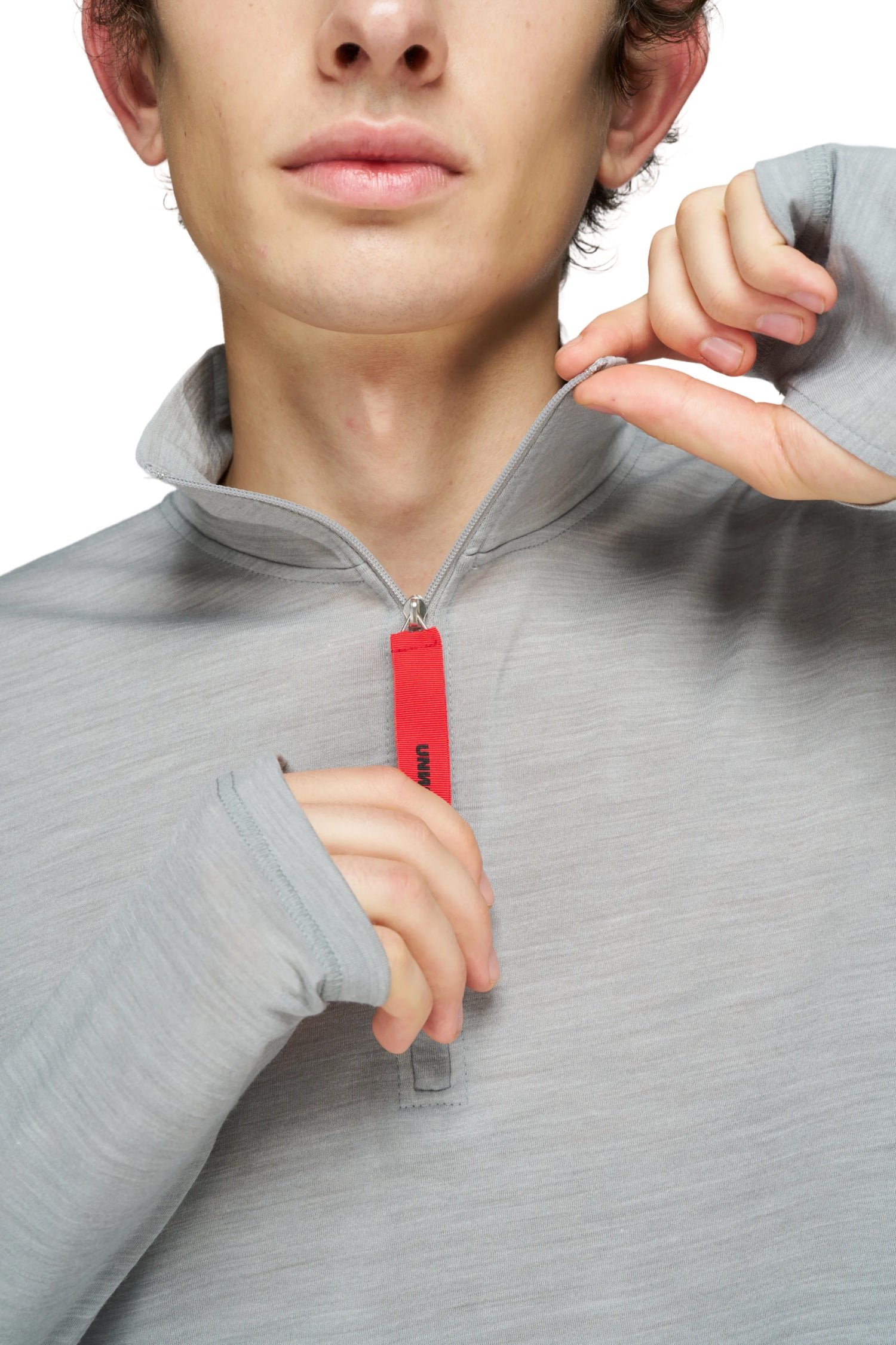 Zip Up Wool Layer - Image 3