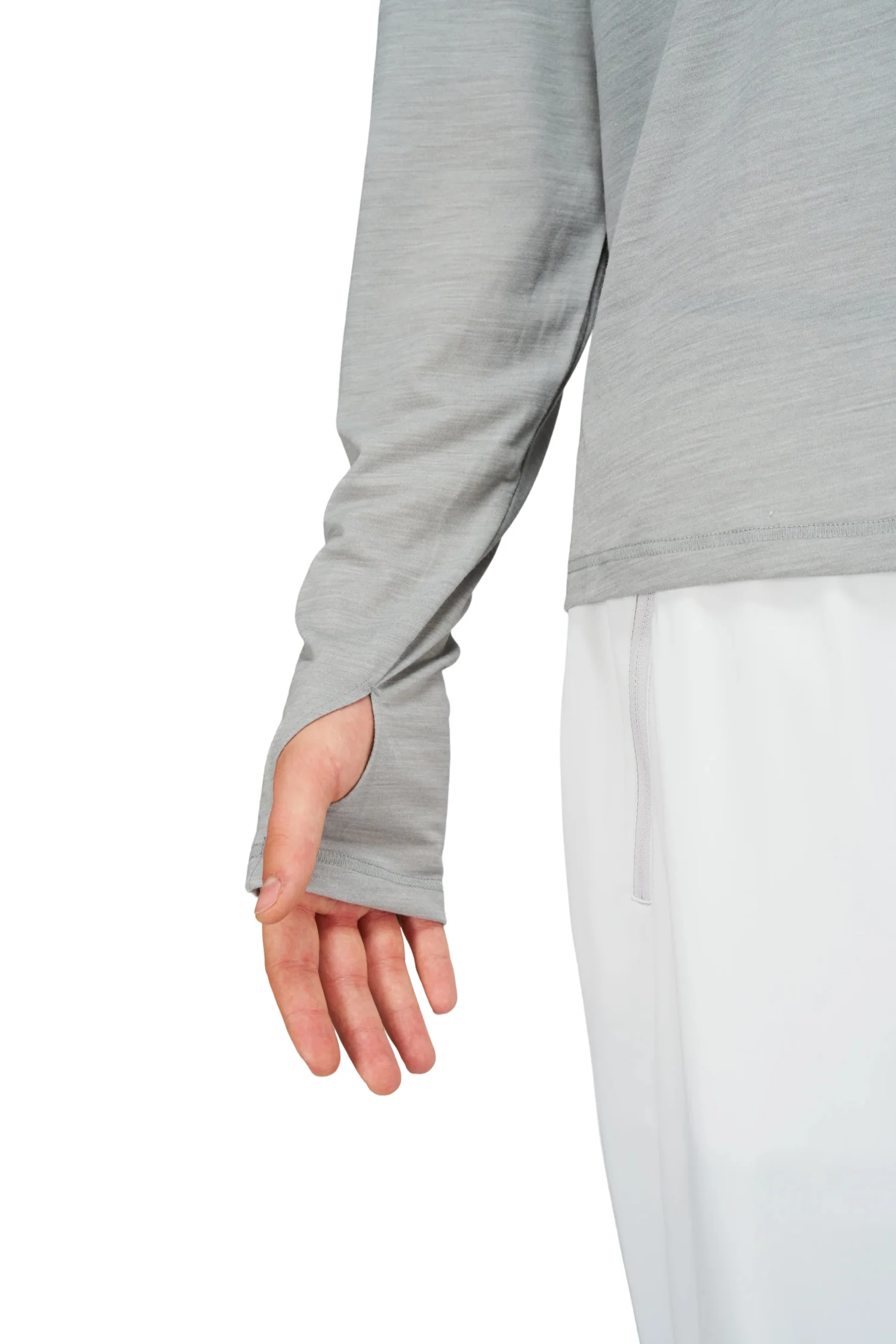 Zip Up Wool Layer - Image 5