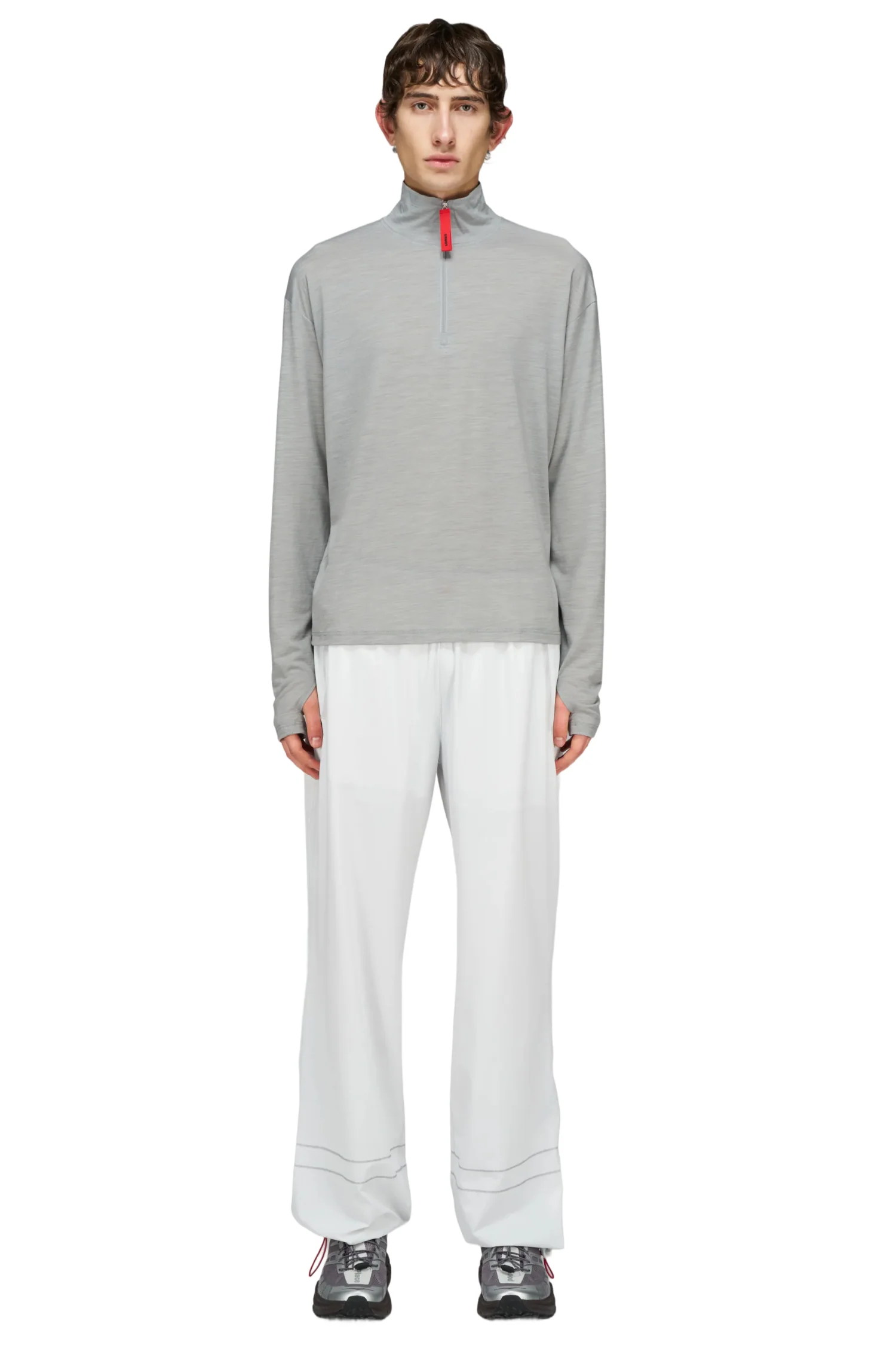 Zip Up Wool Layer - Image 7