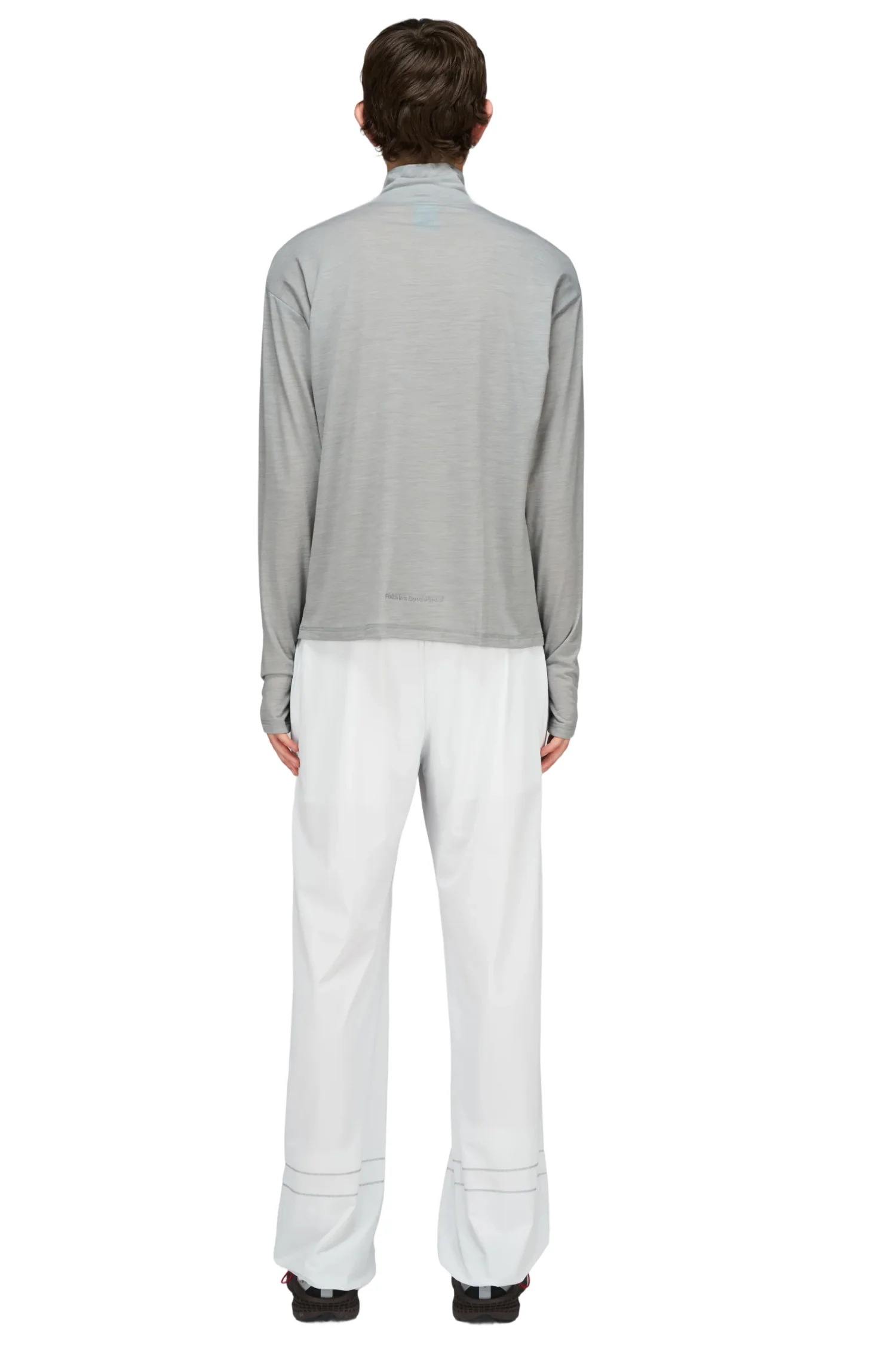 Zip Up Wool Layer - Image 8